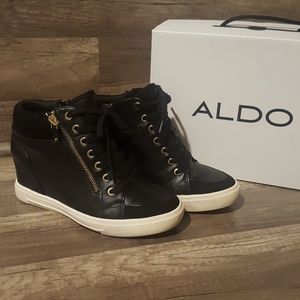 aldo hidden wedge sneaker